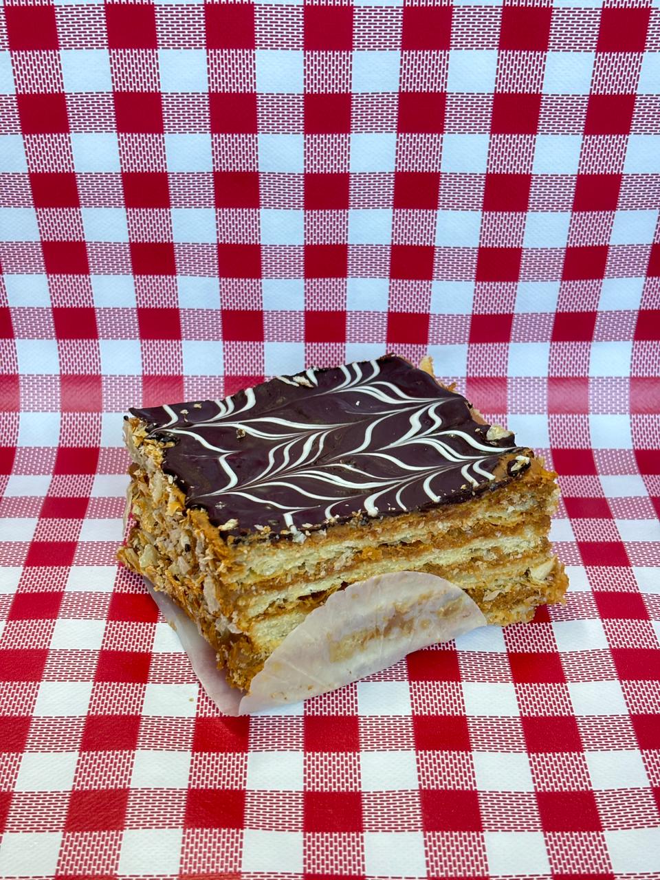 Pastel de Hoja de Chocolate