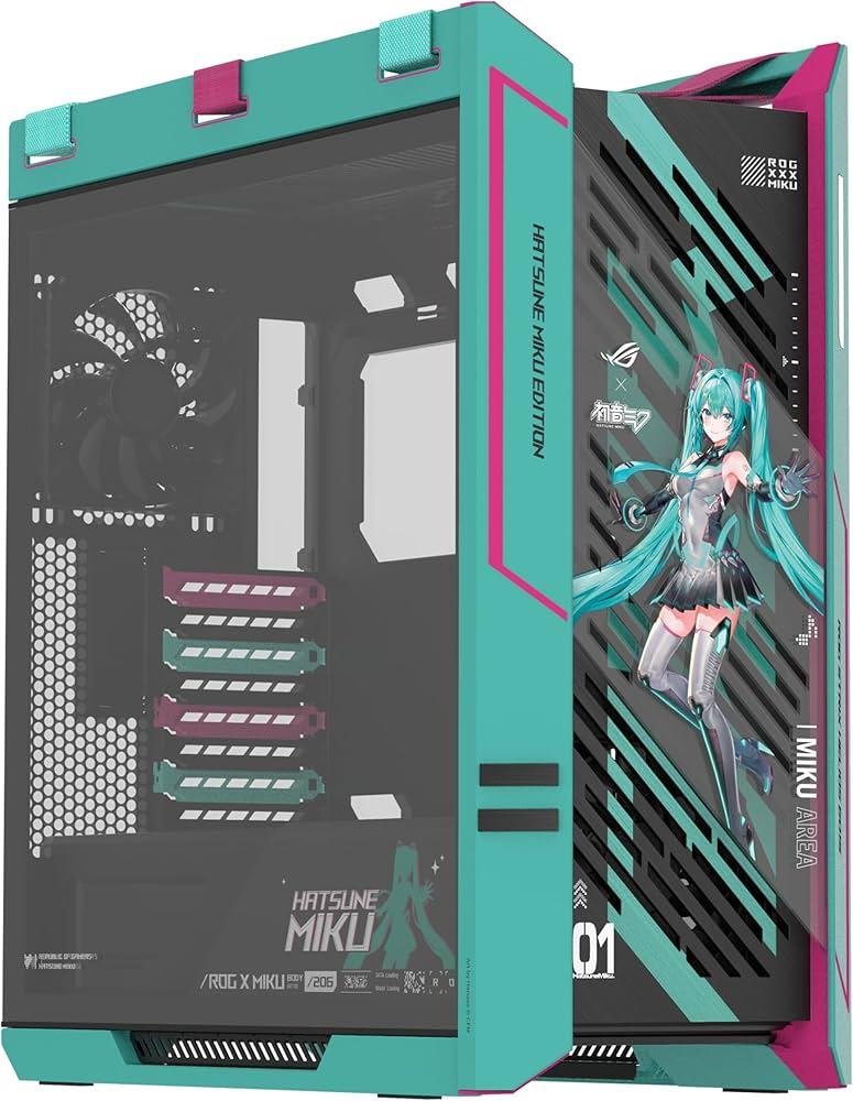 Gabinete para PC Hatsune Miku Edition