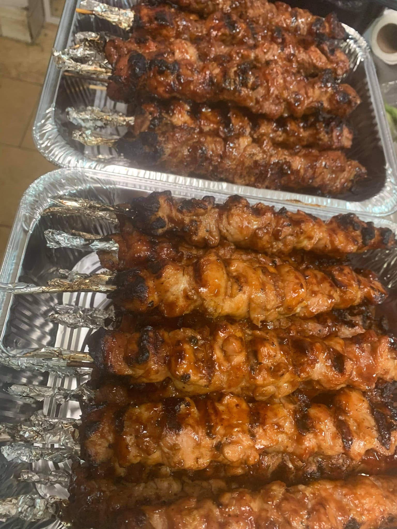 Grilled Chicken Skewers