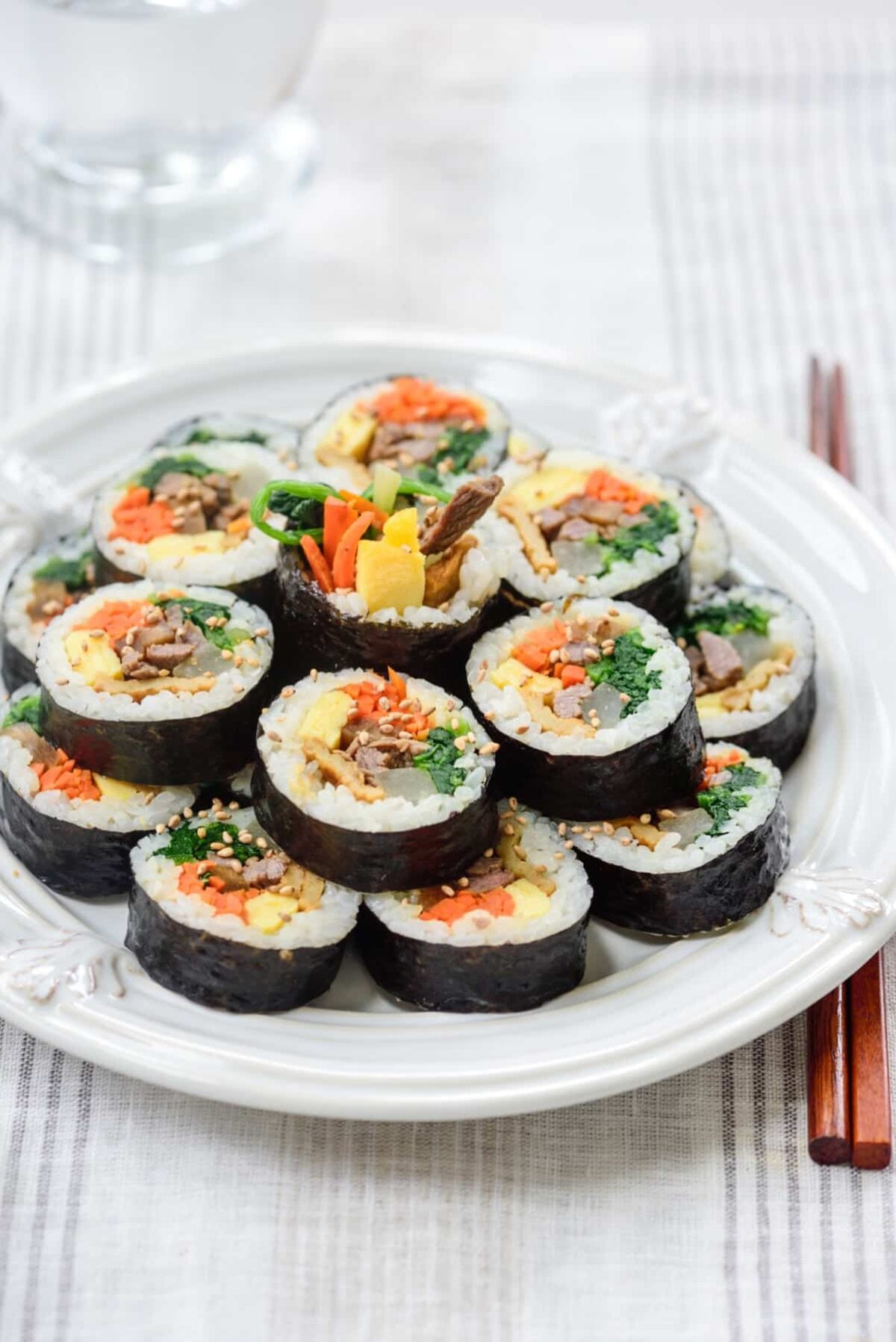 Kimbap Platter
