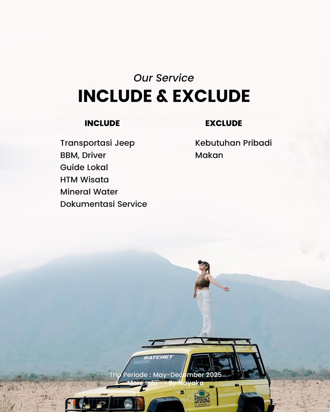 Open Trip Explore Baluran