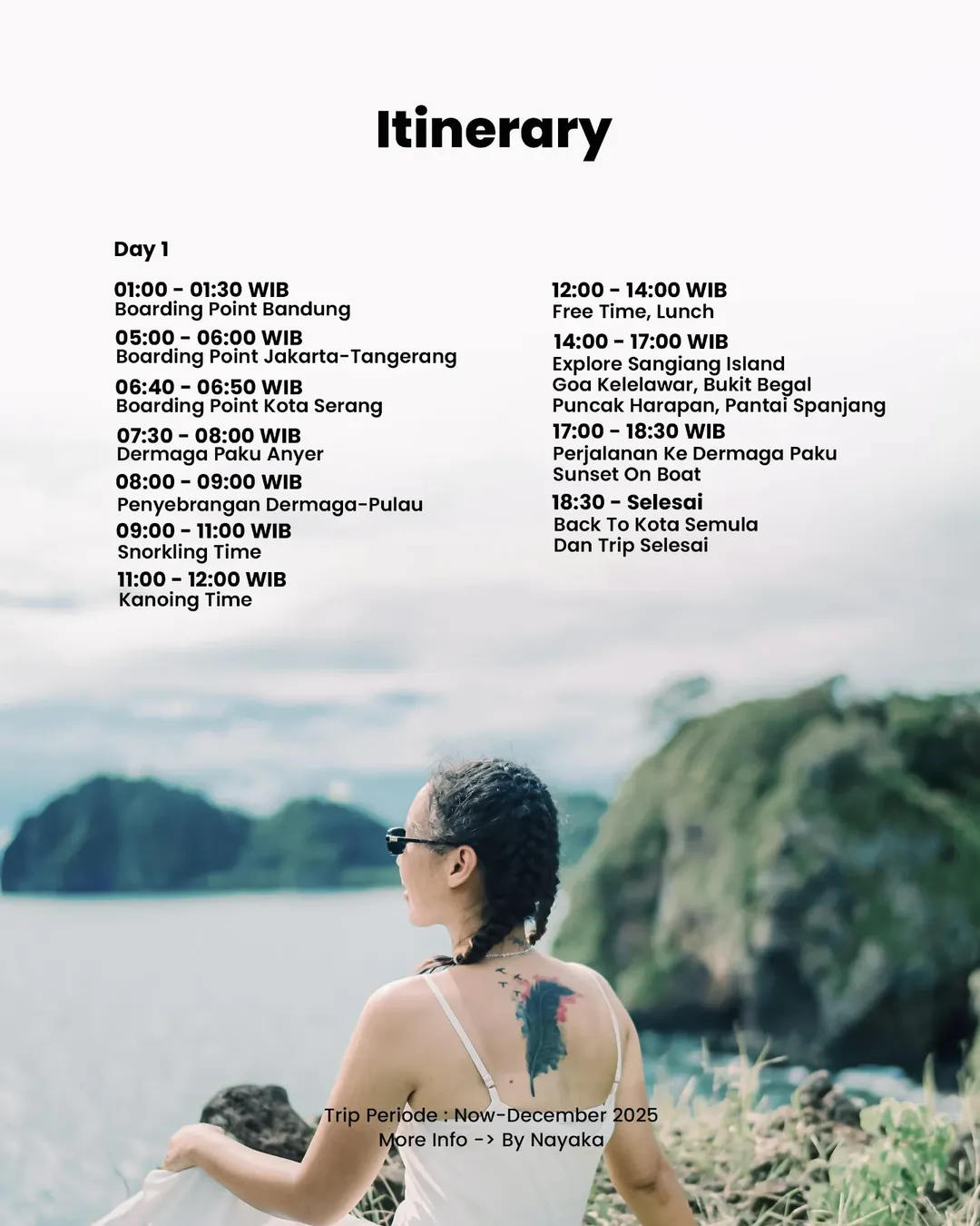 Open Trip Pulau Sangiang