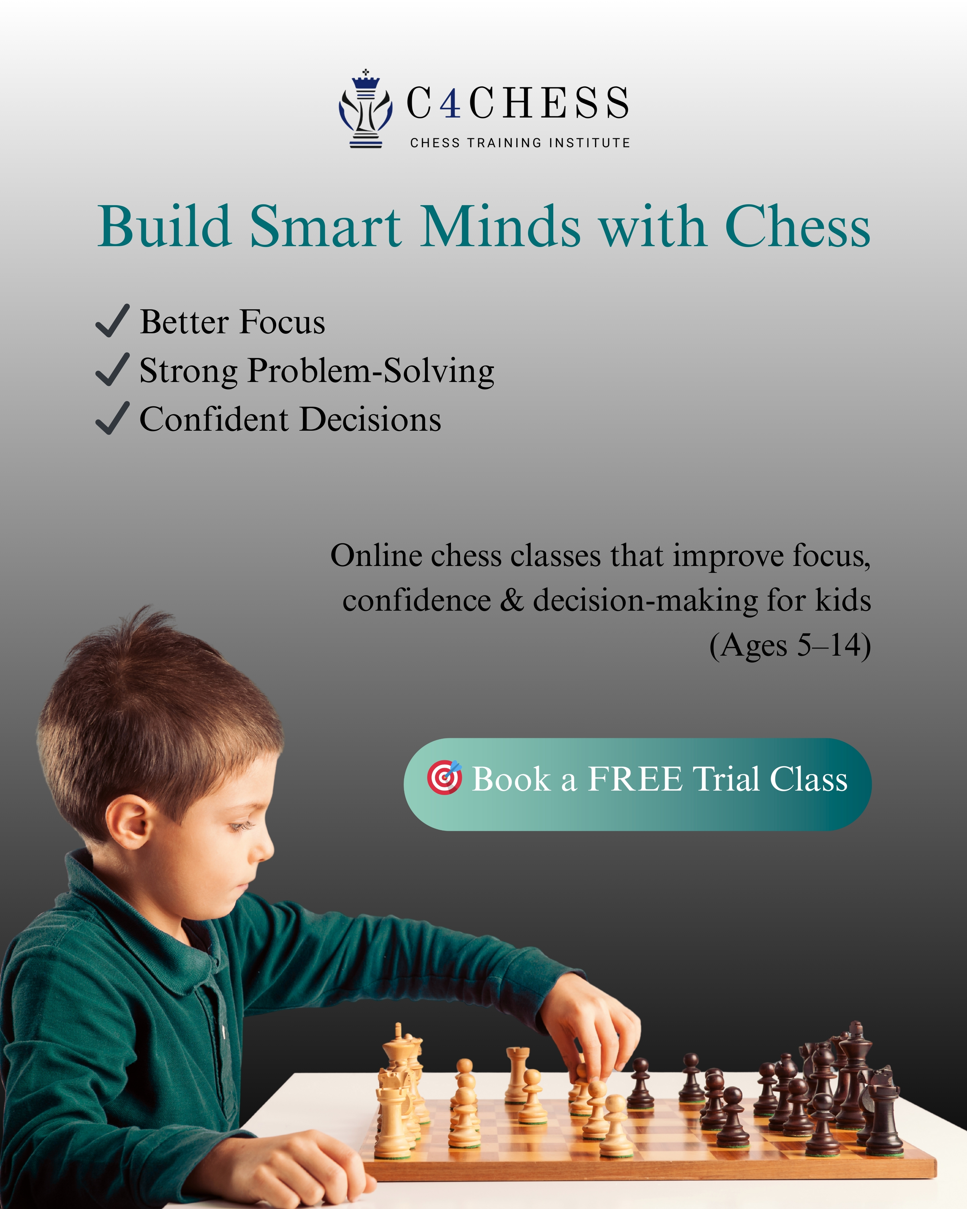 Live Online Chess Classes for Kids