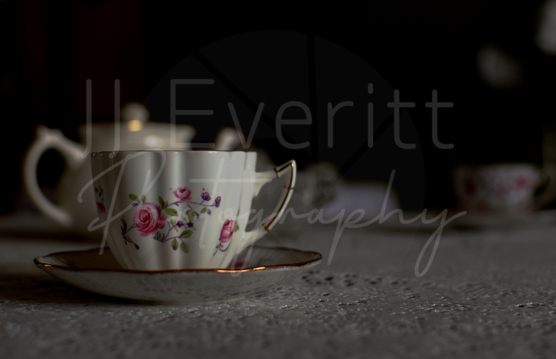 Antique Tea Cup Wallpaper Image