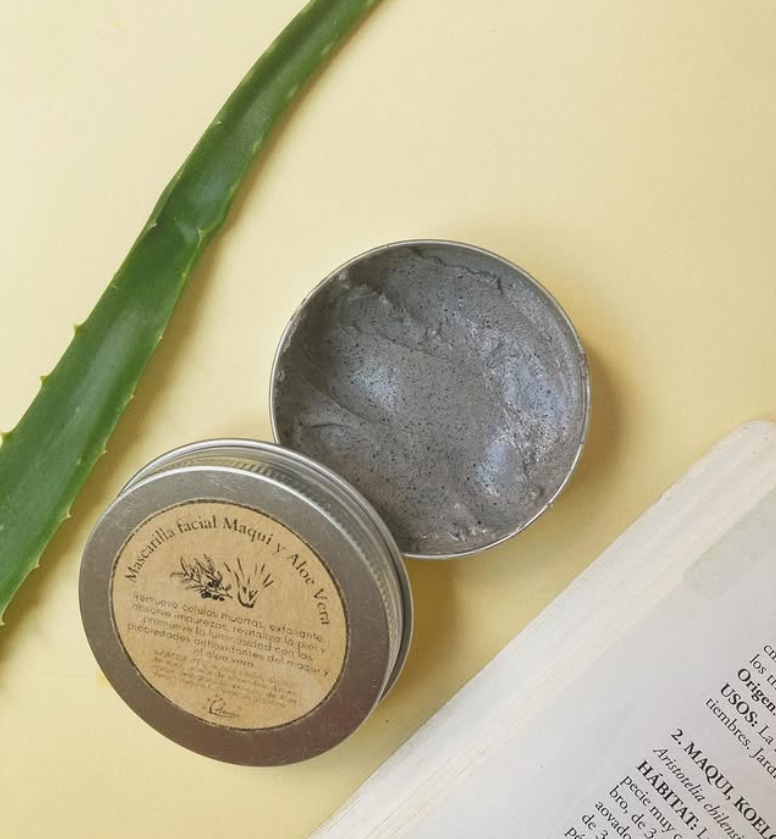 Mascarilla facial de Maqui y Aloe Vera