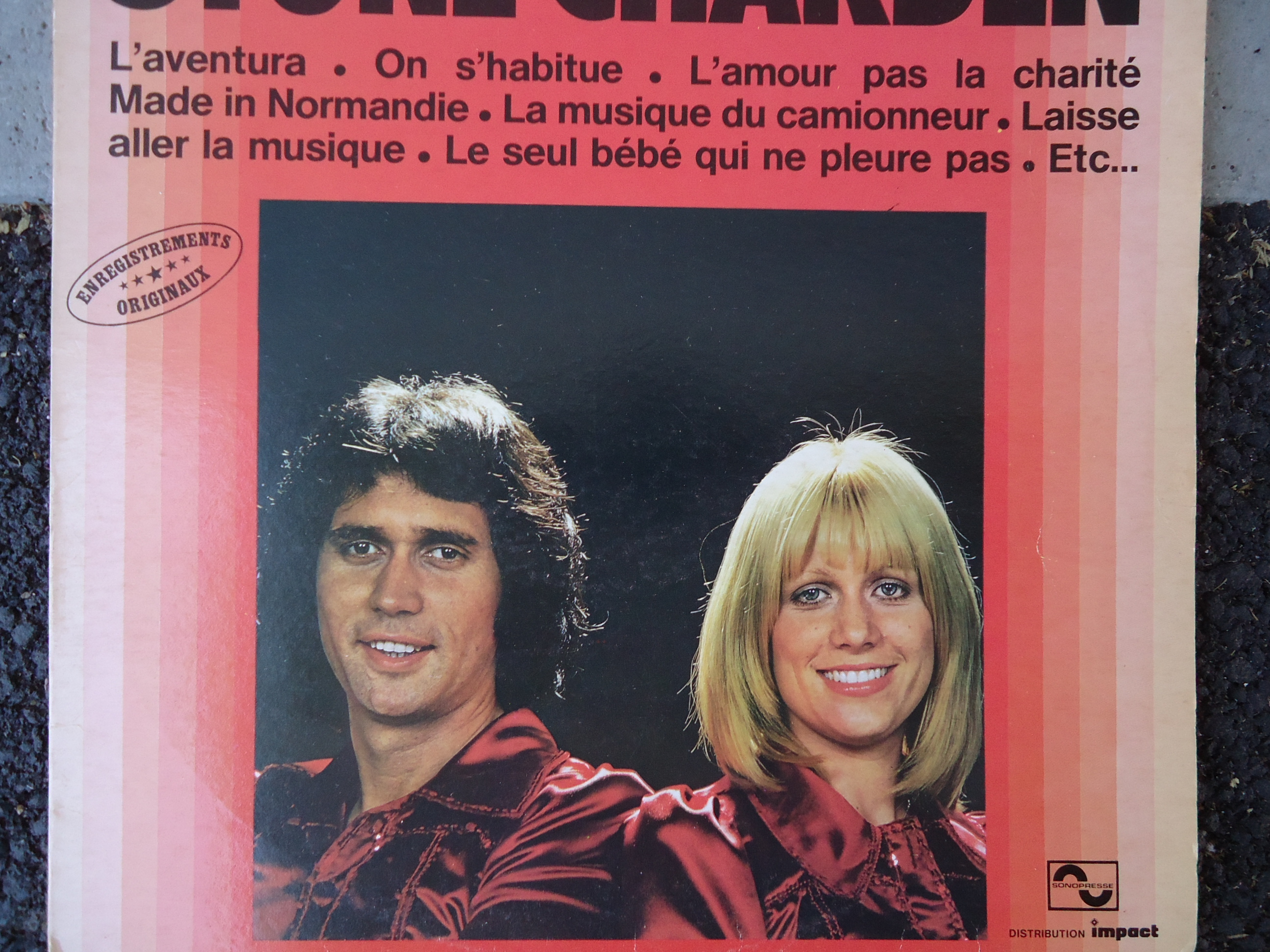 Stone et Charden – Album vinyle