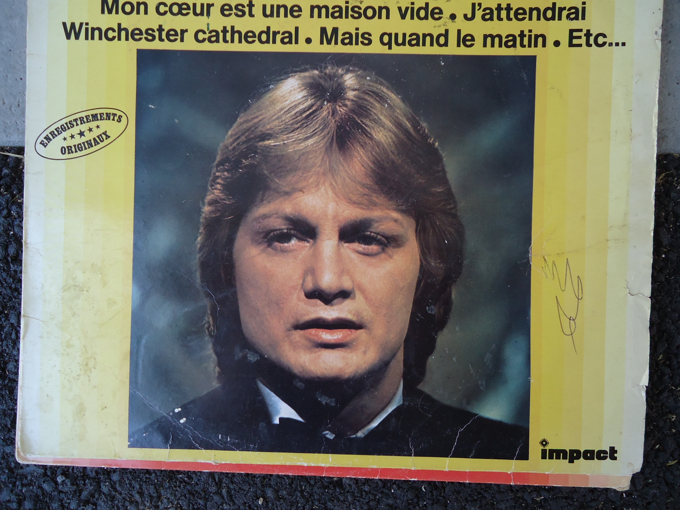 Vinyle ancien - Mon cœur est une maison vide