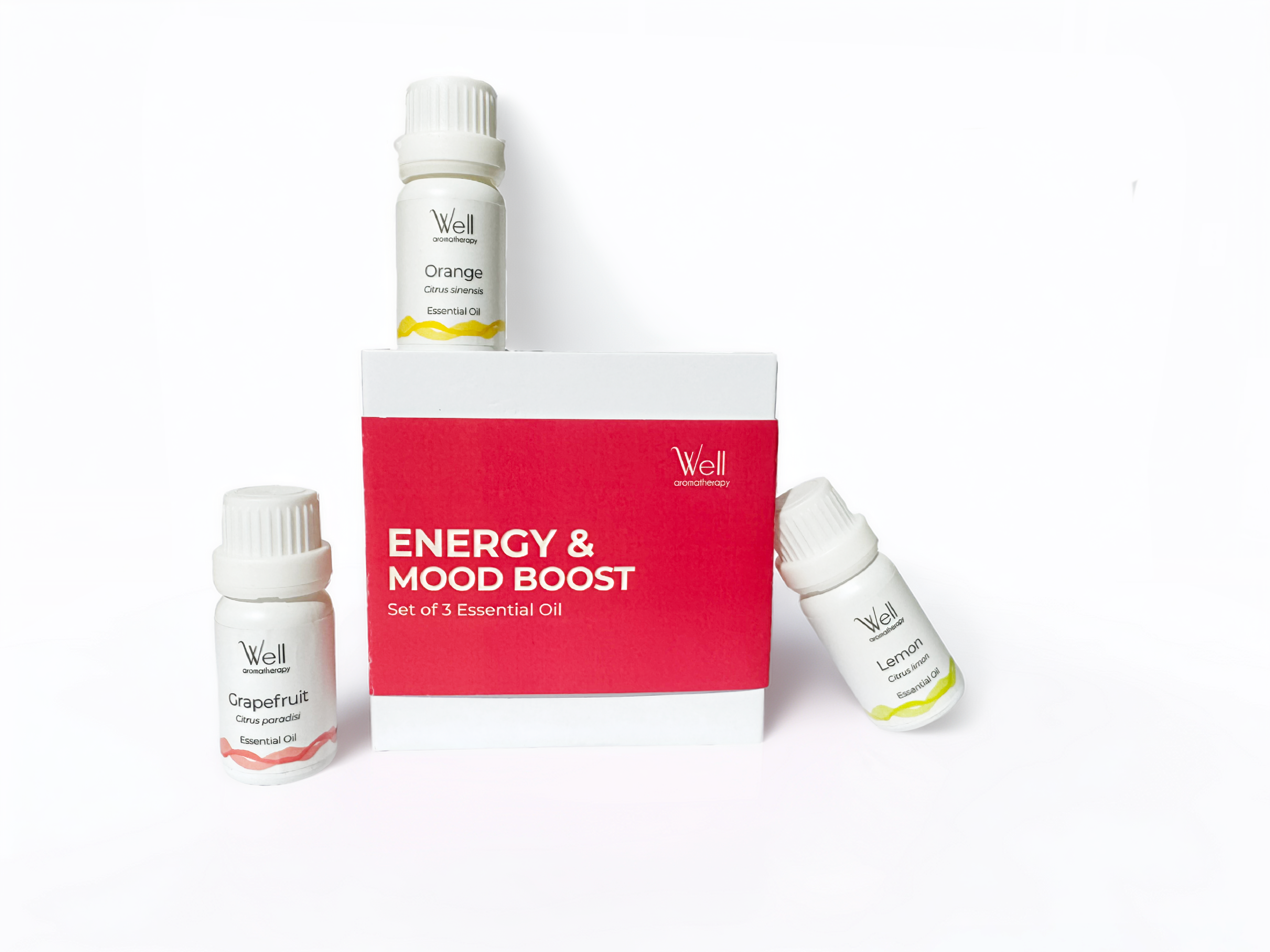 Energy & Mood Boost Essential Oils Set