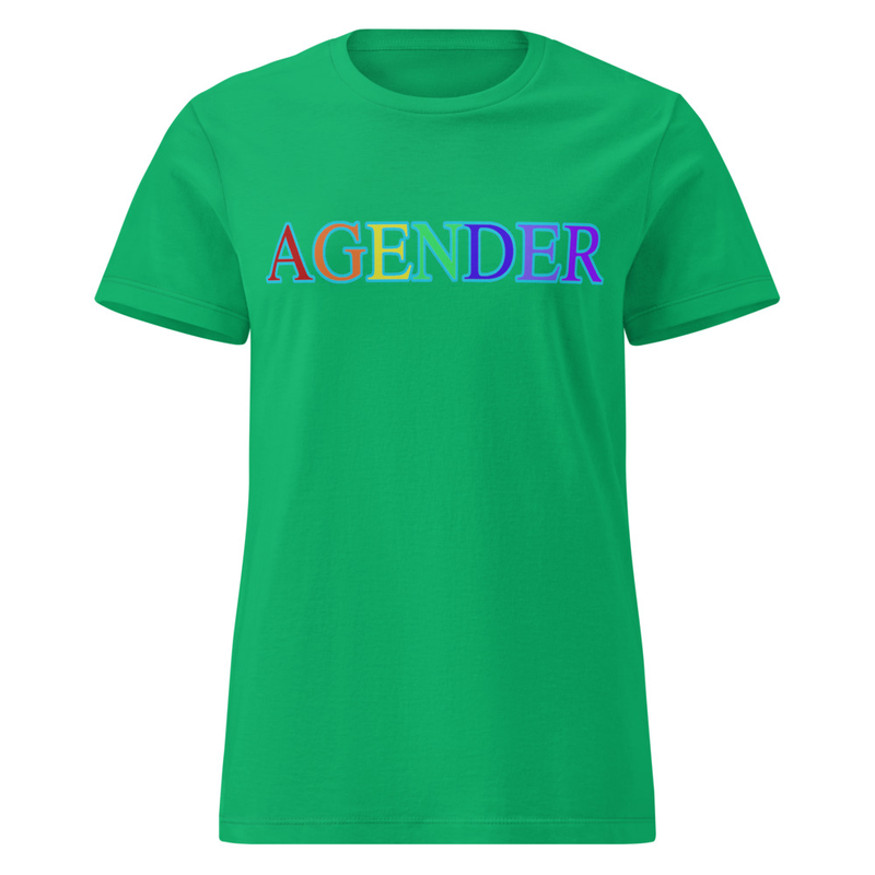 Agender - Wordplay Graphic T-shit / Eteemology