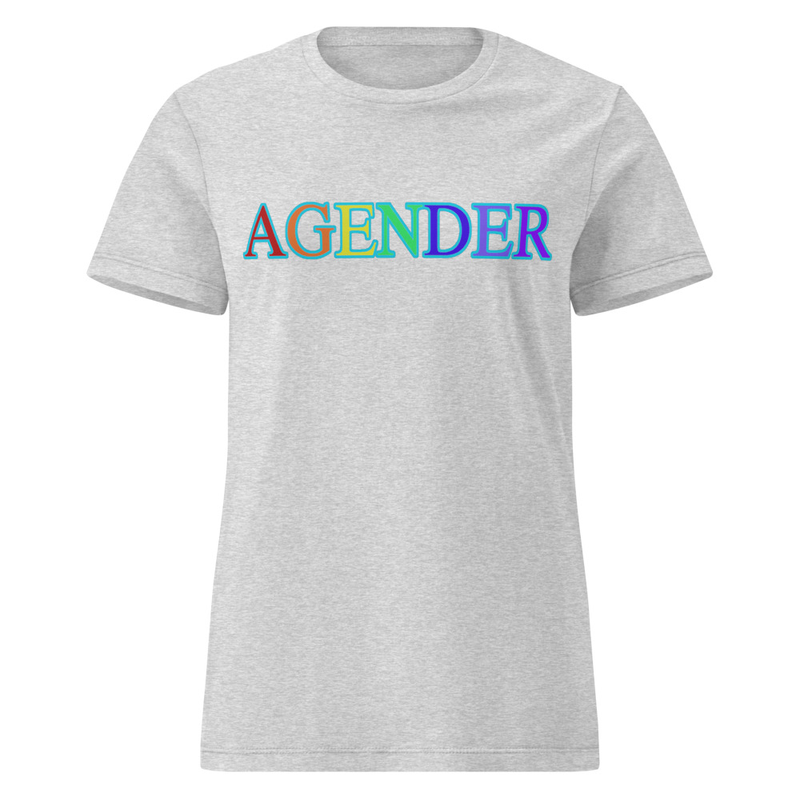 Agender - Wordplay Graphic T-shit / Eteemology
