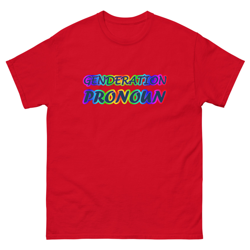 Genderation Pronoun 1 Unisex Tee