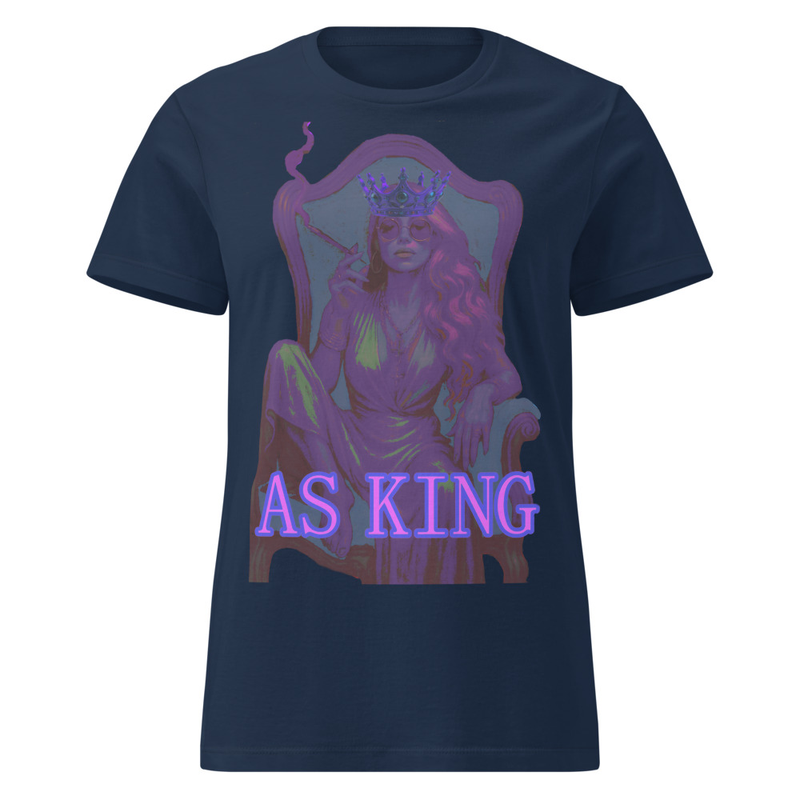 As King 8 – Wordplay Graphic T‑Shirt | Eteemology