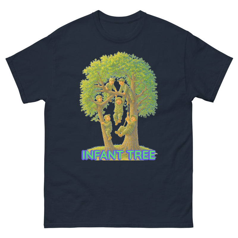 Infant Tree – Unisex Wordplay Graphic T‑Shirt | Eteemology