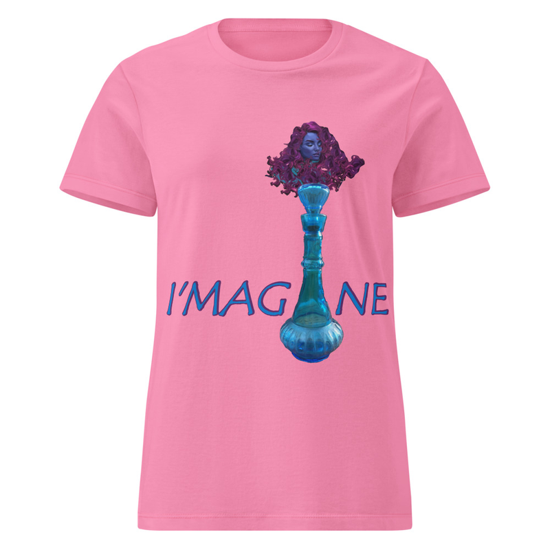 I’magine – Womens Wordplay Graphic T‑Shirt | Eteemology