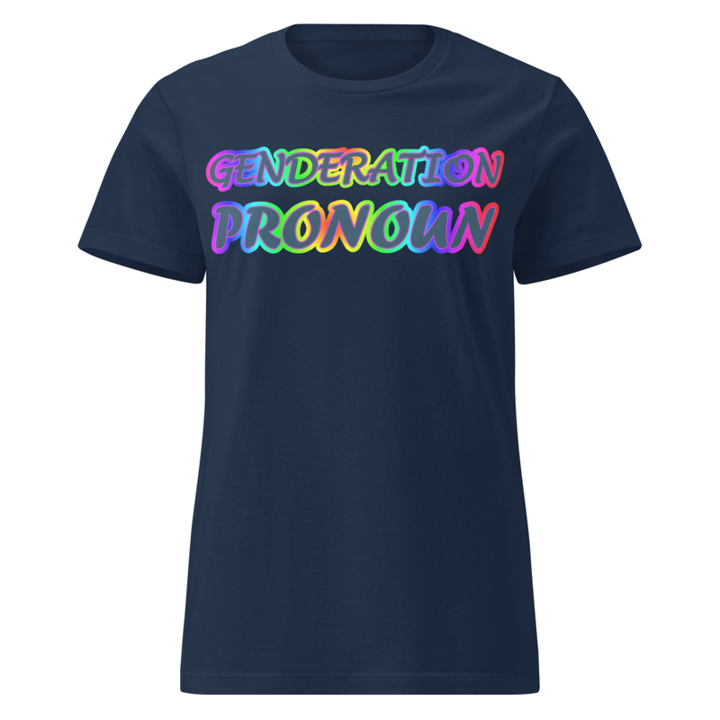Genderation Pronoun 1 Womens Tee