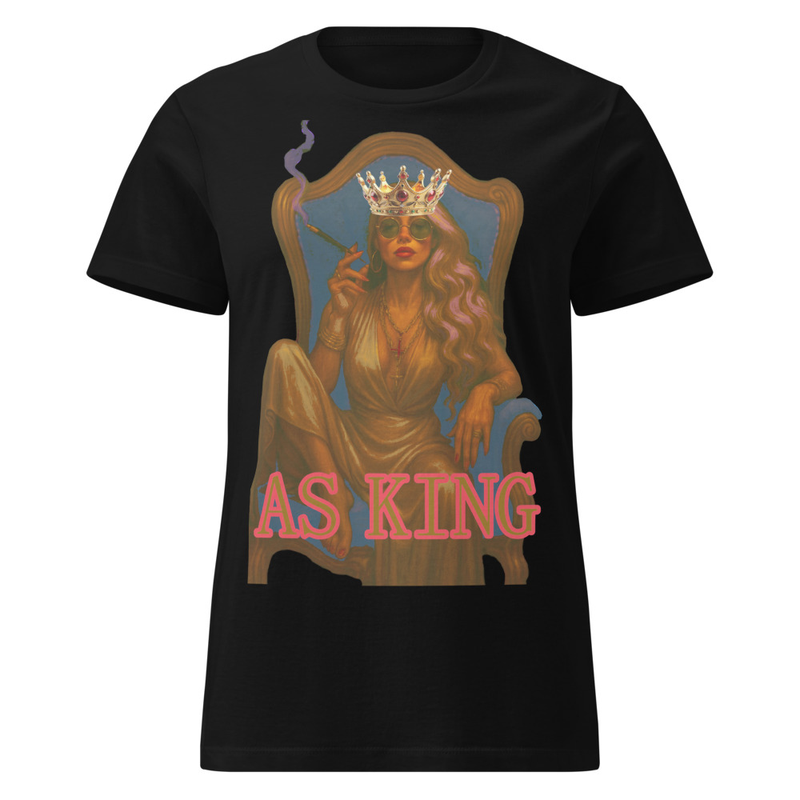 As King – Wordplay Graphic T Shirt | Eteemology