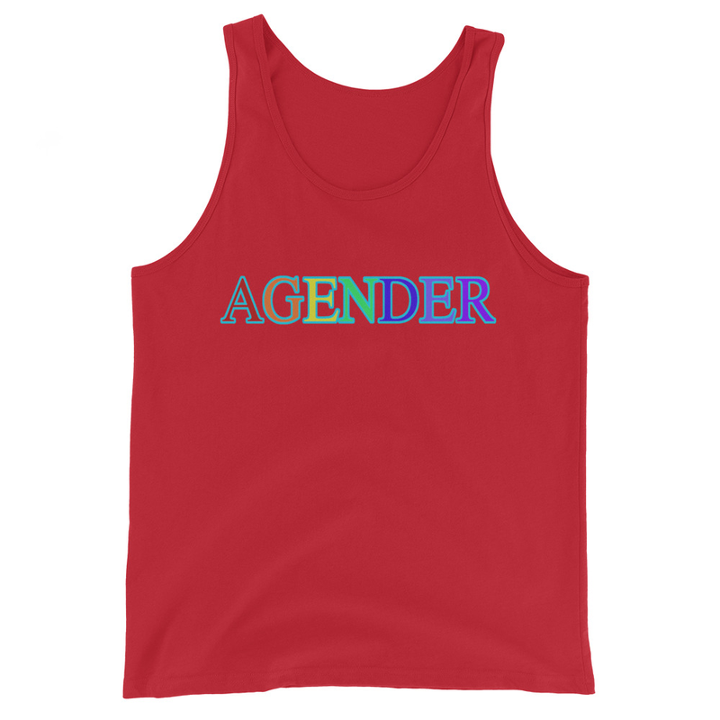 Agender – Wordplay Graphic T‑Shirt | Eteemology