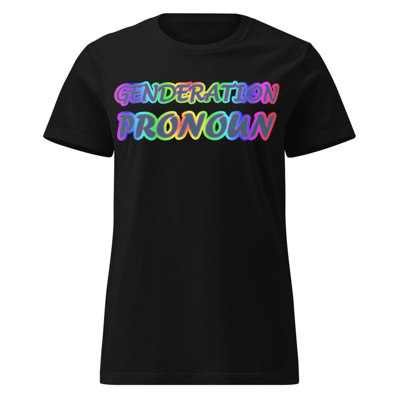 Genderation Pronoun 1 Womens Tee
