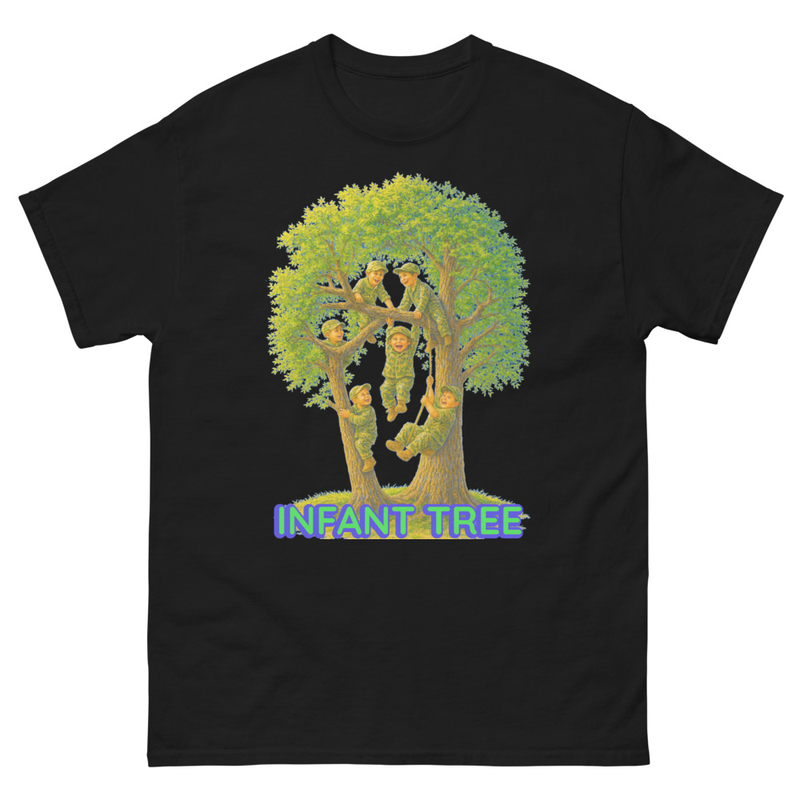 Infant Tree – Unisex Wordplay Graphic T‑Shirt | Eteemology