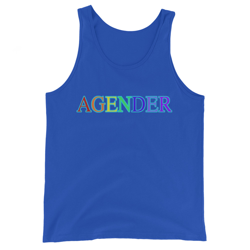 Agender – Wordplay Graphic T‑Shirt | Eteemology