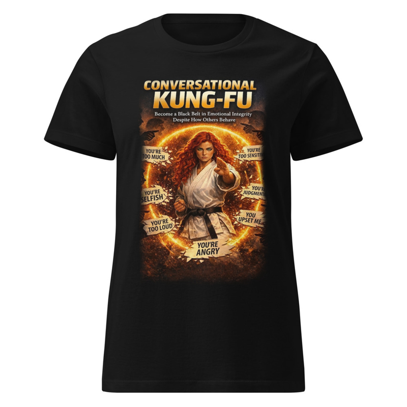 Conversational Kung Fu Women’s Tee Free Postage