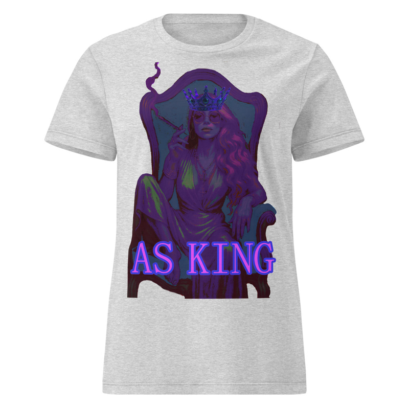 As King 8 – Wordplay Graphic T‑Shirt | Eteemology