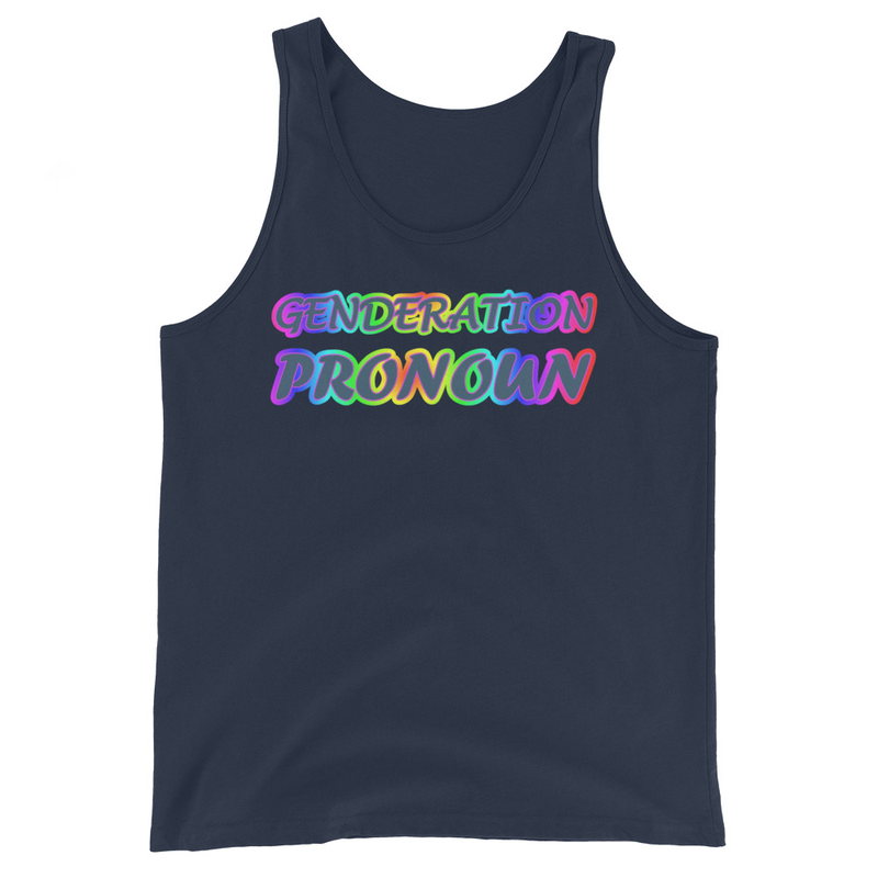 Genderation Pronoun 1 Unisex Tank