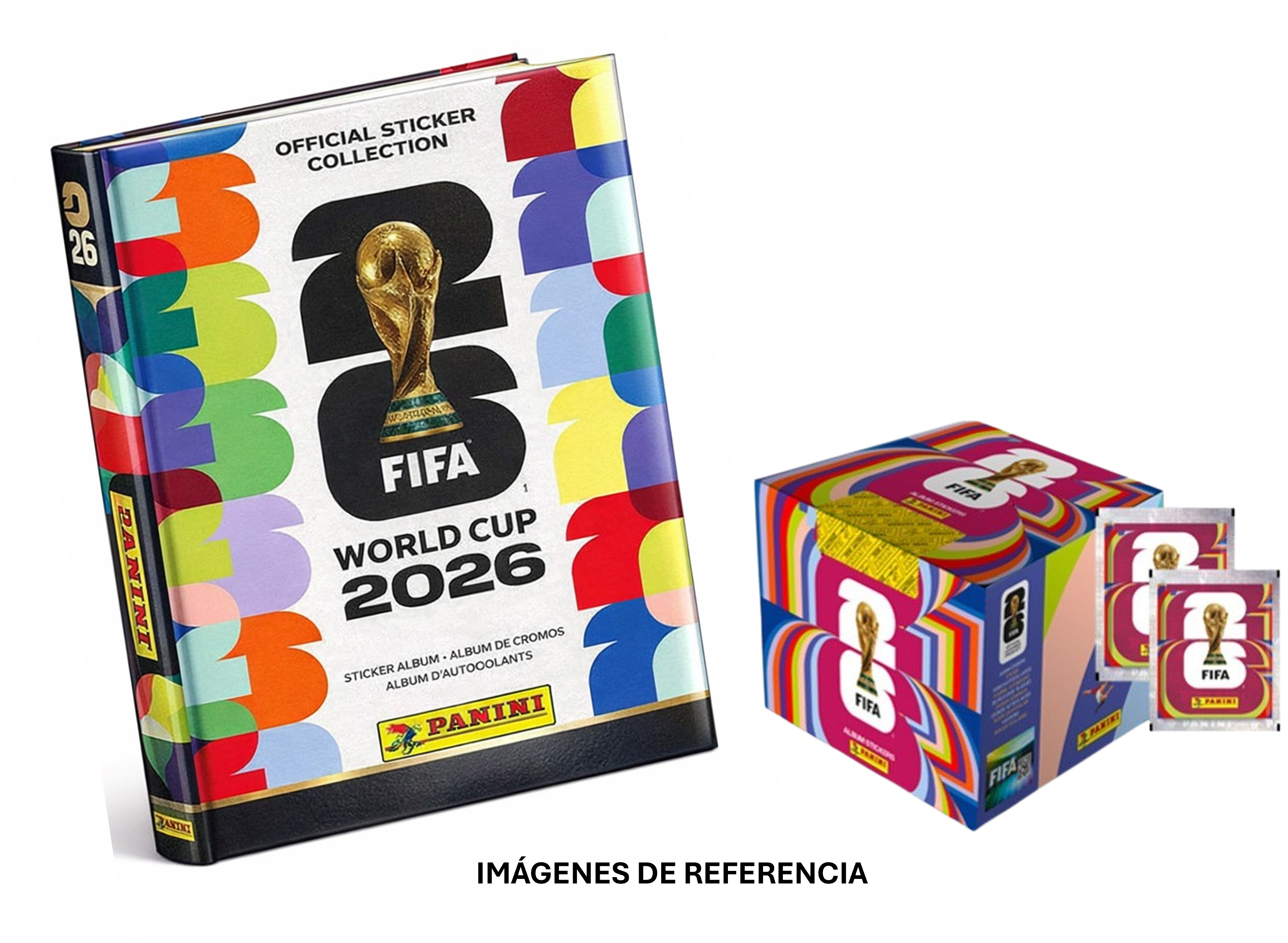 Preorden Mundial 2026 Album Pasta Dura + Caja Sellada * 104 Sobres