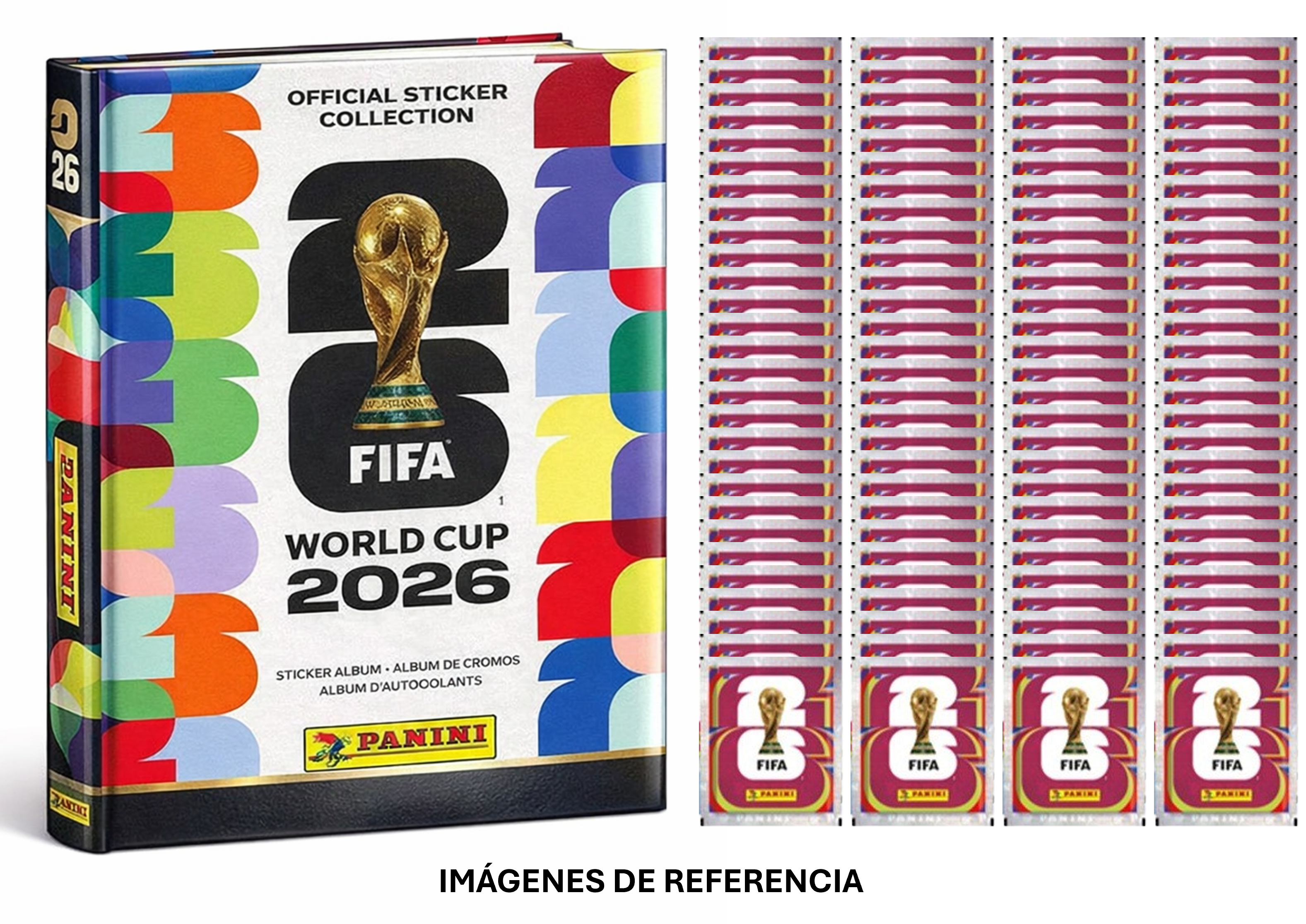 Preorden Mundial 2026 Album Pasta Dura + Set a Pegar