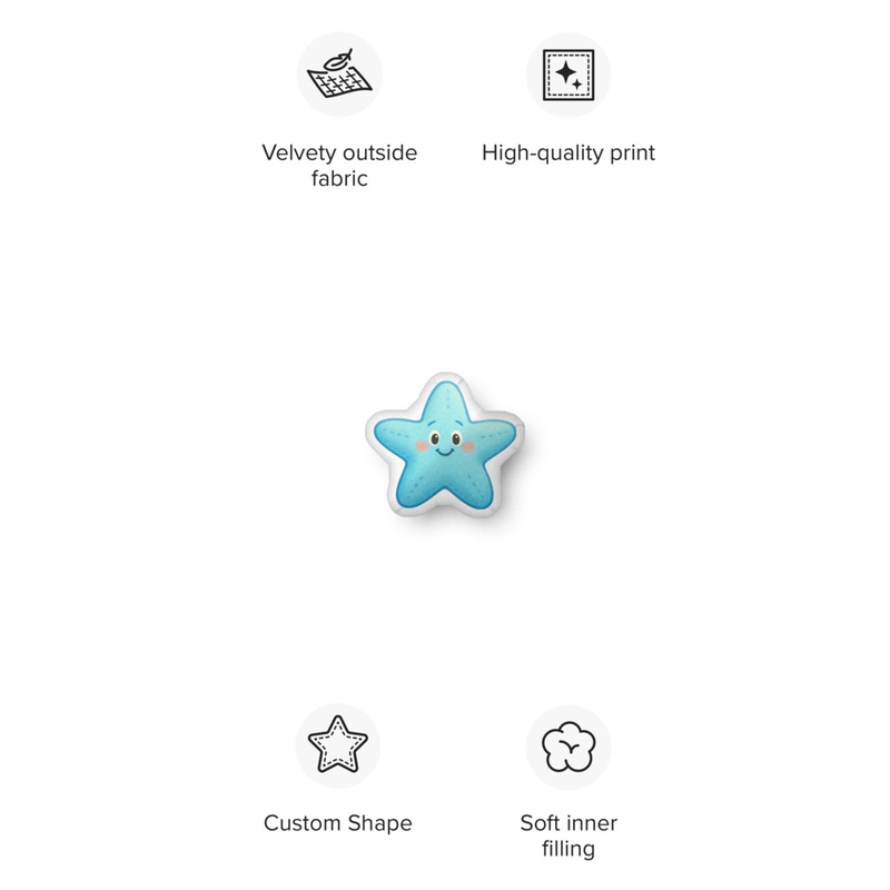 Markus the Starfish Pillow