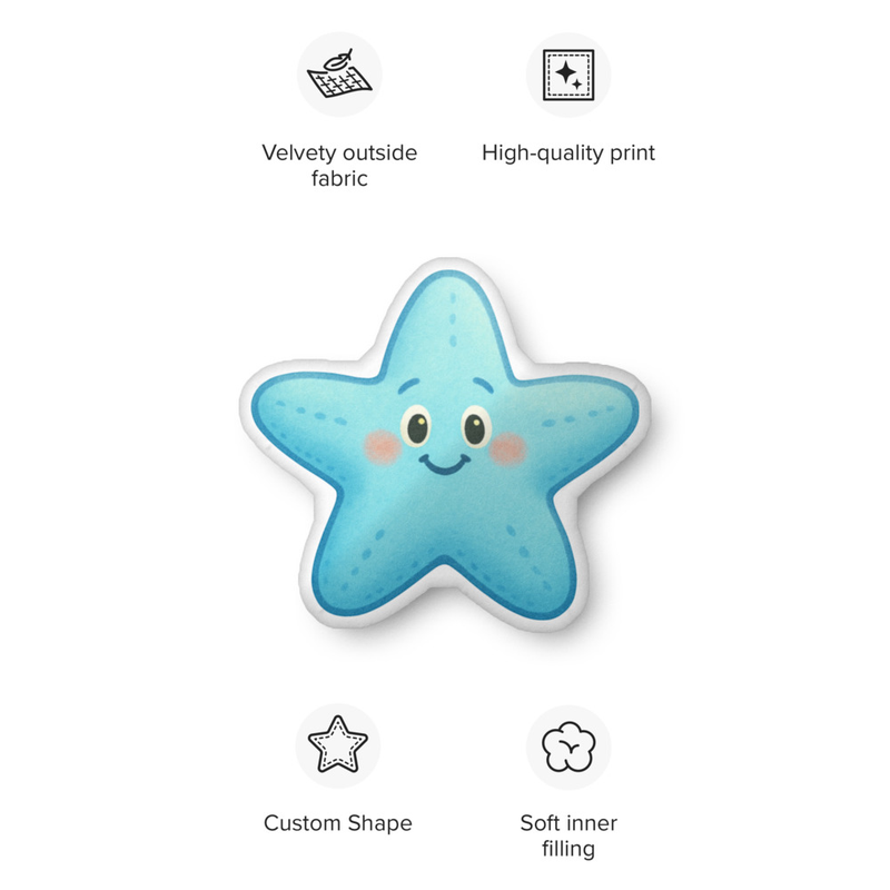 Markus the Starfish Pillow