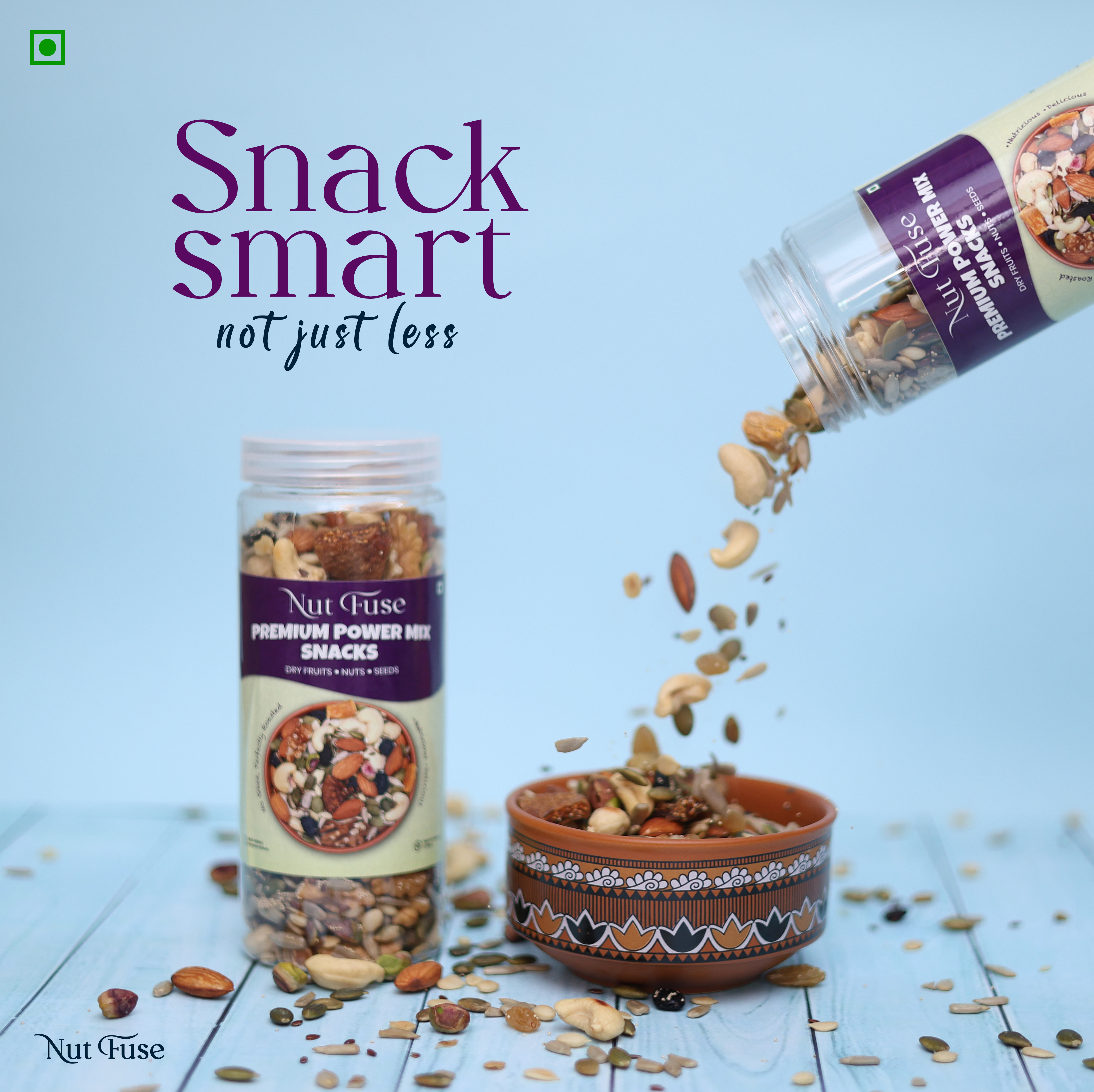 Premium power mix snacks (without ghee)
