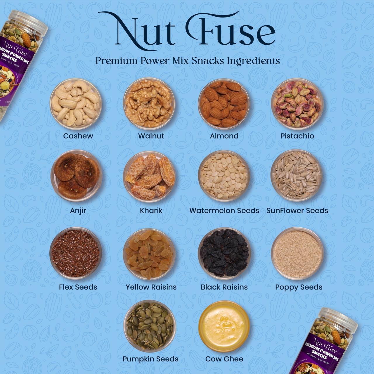 premium power mix snacks 