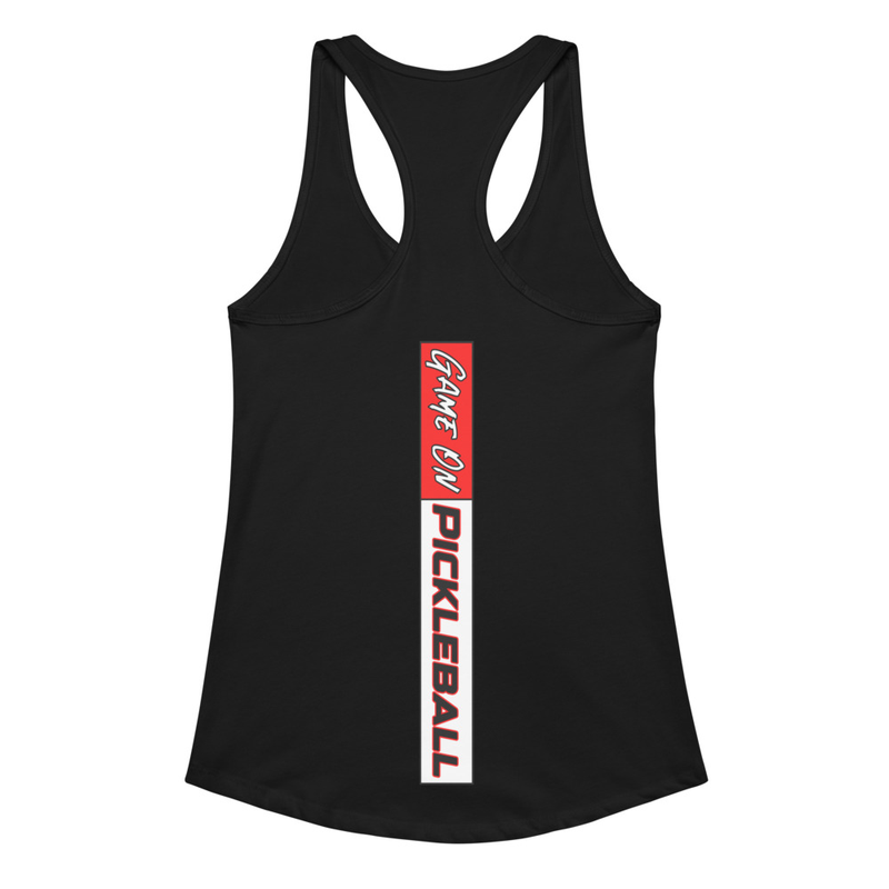 "I Don't Sweat - I Sparkle" Women’s Fitted Racerback Tank Top