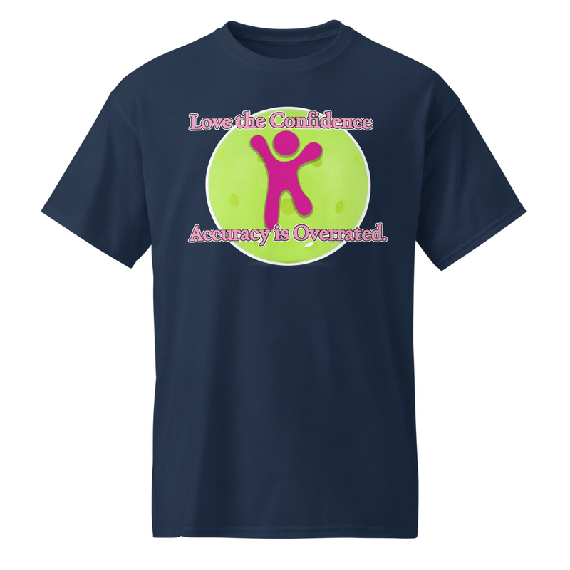 "Love the Confidence - Accuracy is Overrated" DryBlend® Shirt 