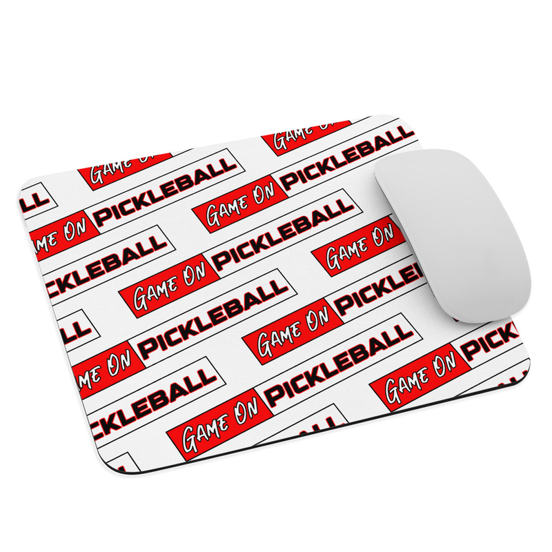 Game On Pickleball Logo Mouse pad