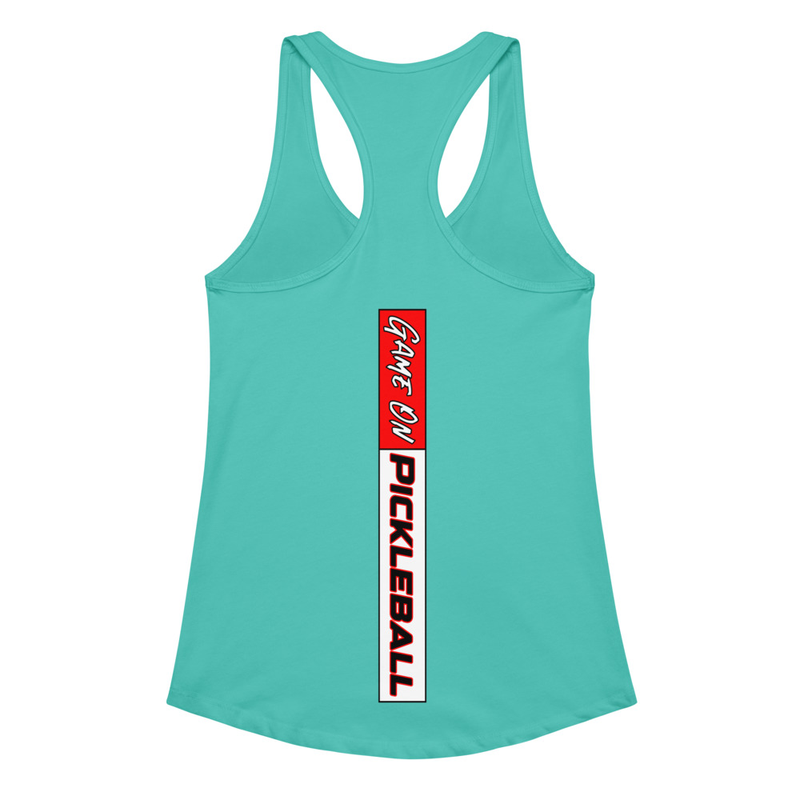 "Smart • Strong • Fearless" Women’s Fitted Racerback Tank Top