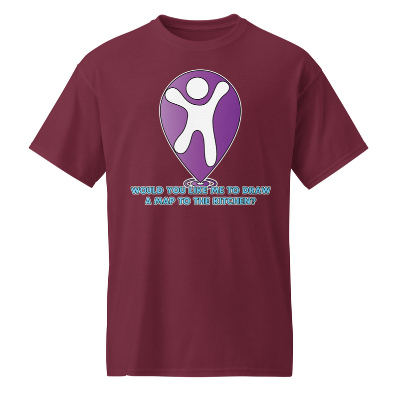 "Would you Like Me to Draw You a Map?" DryBlend® Shirt