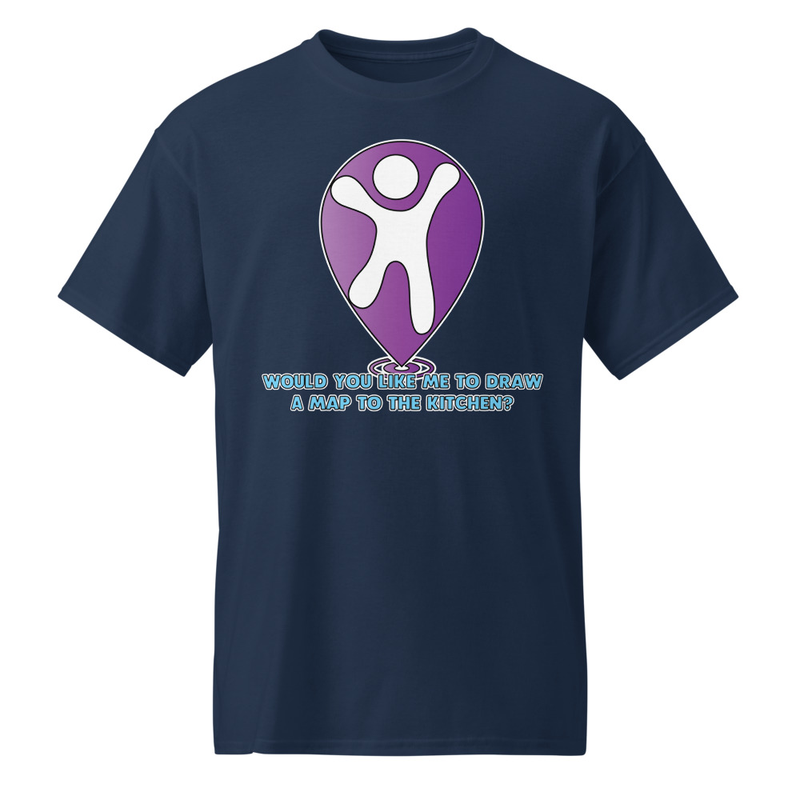 "Would you Like Me to Draw You a Map?" DryBlend® Shirt
