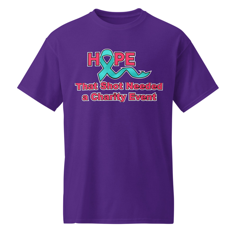 That Shot Needed a Charity Event" DryBlend® Shirt 