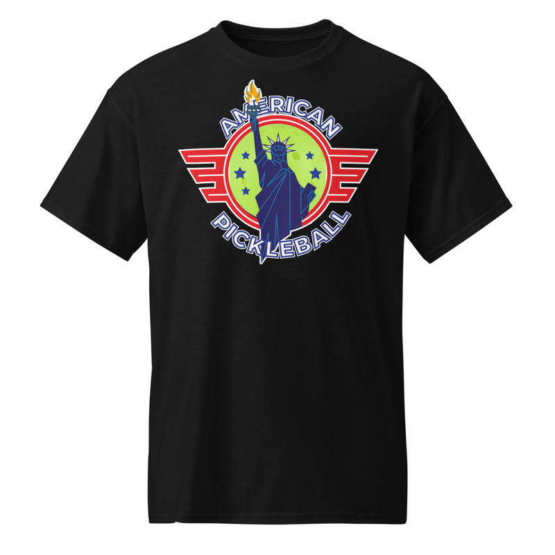 "American-Pickleball" (Variant 1) DryBlend® Shirt