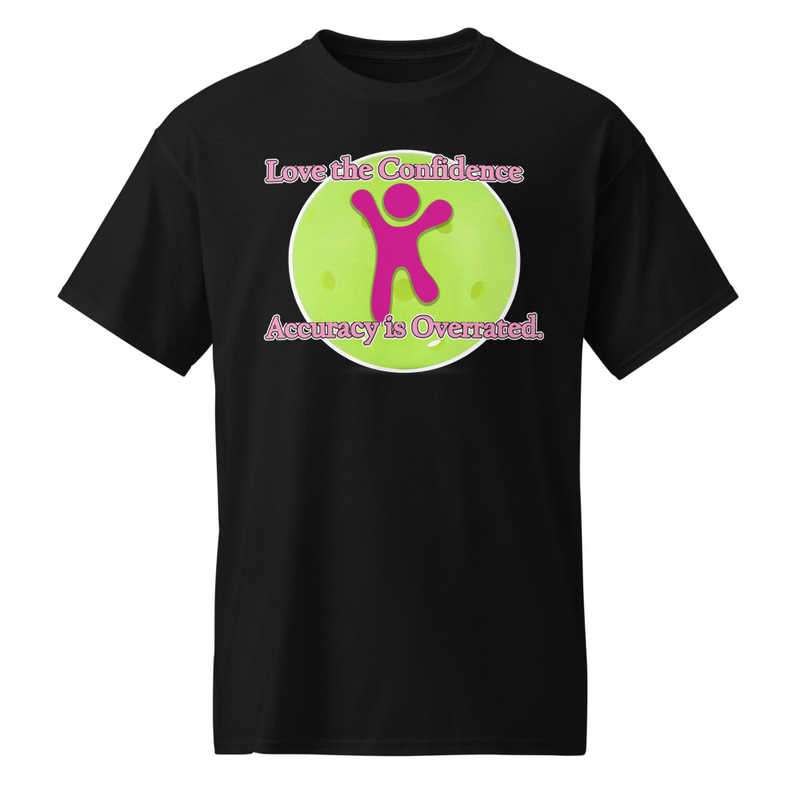 "Love the Confidence - Accuracy is Overrated" DryBlend® Shirt 