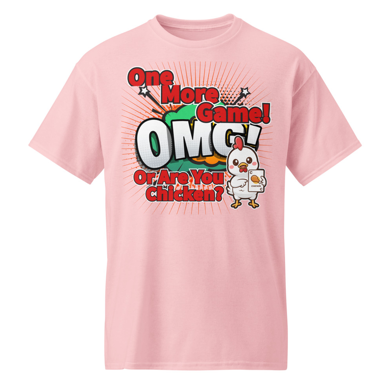"One More Game! Chicken?" DryBlend® Shirt