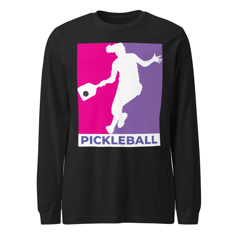 Un-Official Women's Pickleball Logo Unisex Long Sleeve Tee