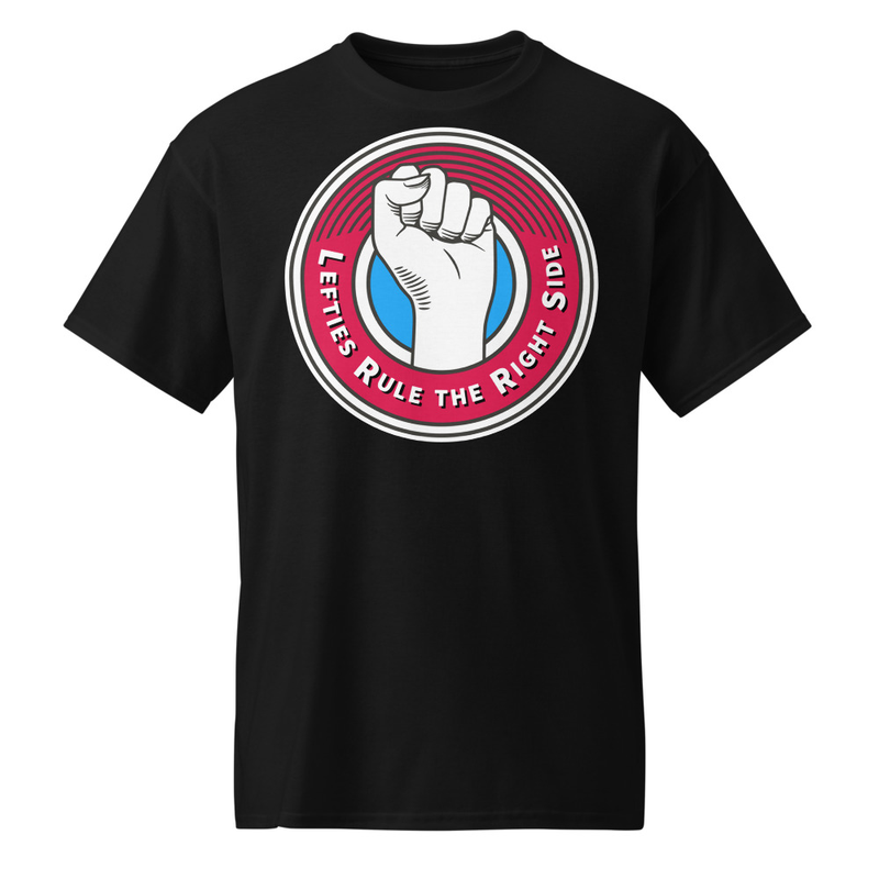 "Lefties Rule the Right Side" DryBlend® Shirt