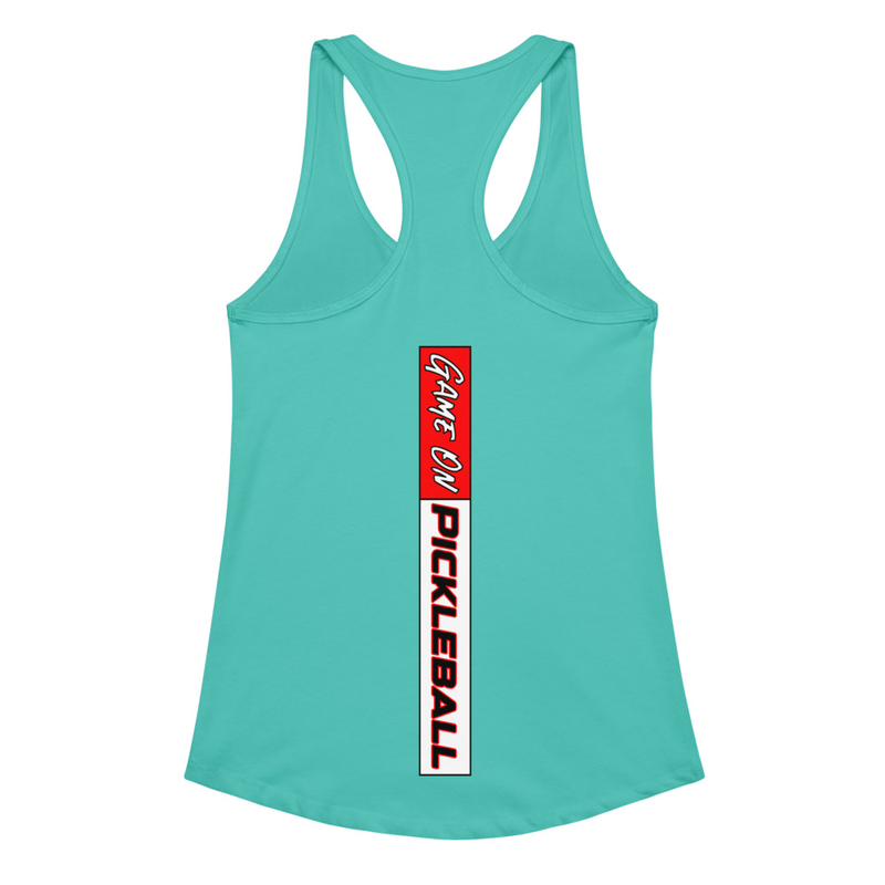 "Girl Power" Women’s Fitted Racerback Tank Top