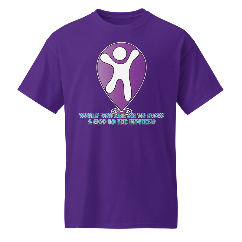 "Would you Like Me to Draw You a Map?" DryBlend® Shirt