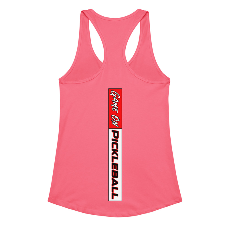 "Smart • Strong • Fearless" Women’s Fitted Racerback Tank Top