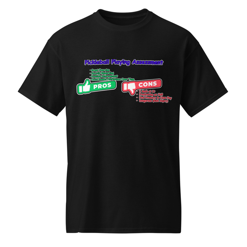 "Pickleball Playing Assessment" DryBlend® Shirt