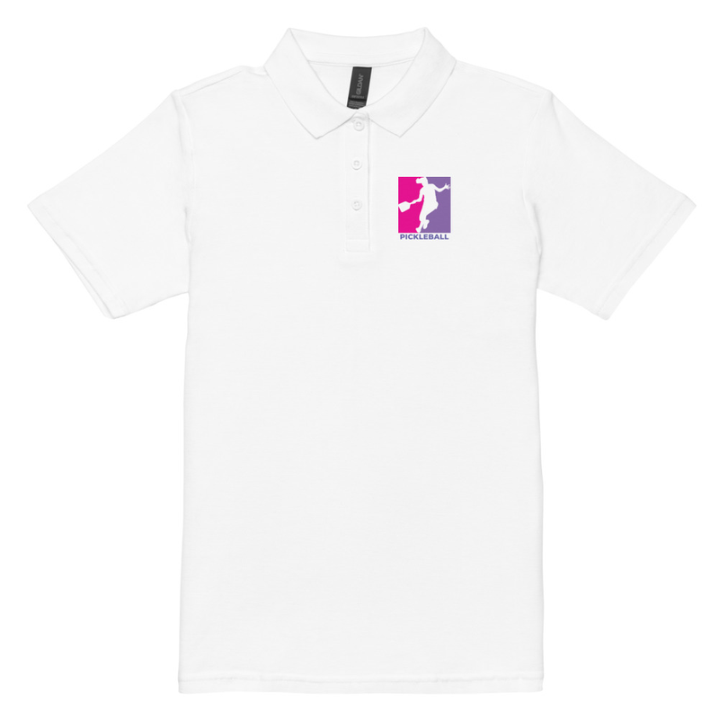 Un-Official Women's Pickleball Logo Women’s Pique Polo Shirt
